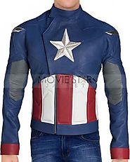Avengers Endgame Captain America Jacket | Steve Rogers Leather Jacket