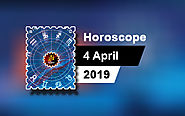 Today Horoscope - Thursday, 4 April 2019 - Daily Horoscope - Astrological Prediction