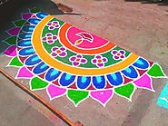 diya rangoli simple and easy rangoli designs for diwali