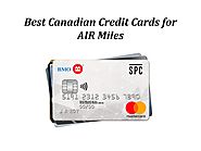 Best Canadian Credit Cards for AIR Miles