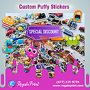 Durable and Best Printed Puffy Stickers are Here at RegaloPrint