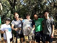 Palmer Trinity School’s Eco Club helps clean Kendall Indian Hammocks Park