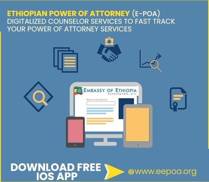 Ethiopian Power Of Attorney App | A Listly List