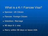 USCIS Fiancee Visa Requirements