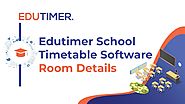 School Timetable Software ( Room Details )