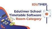 School Timetable Software ( Room Category )