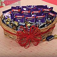 Send Loaded With Chocolates Same Day Delivery - OyeGifts