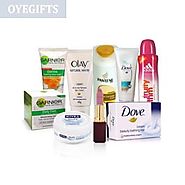 Buy Pampering Cosmetics Hamper Online - OyeGifts.com
