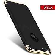 ZNP 360 Luxury Plating Phone Case For iPhone 7 Plus 8 Hard PC Full Protective Cover For iphone 7Plus 8 Plus 7 Cases F...