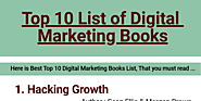 Top Marketing Books - Infographic
