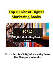 Top 10 List of Digital Marketing Books - PDF
