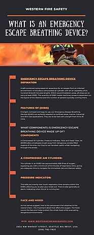 What is an Emergency Escape Breathing Device?
