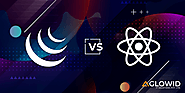 What is the difference between jQuery and react?