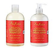 Buy Shea Moisture Fruit Fusion Coconut Water Weightless Shampoo | Cosmetize UK