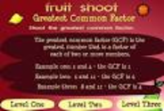 Math Games: Prime and Composite Numbers- Fruit Shoot
