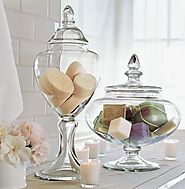 Glass Jars to Store Your Bathroom Essentials