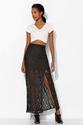 Band Of Gypsies Lace High-Slit Maxi Skirt - Urban Outfitters