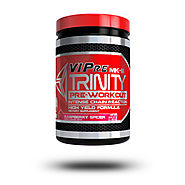 Keebo Sports Supplements V.I.Pre® TRINITY IS DOSED to the MAX with powerful ingredients that targets the 3 key aspect...