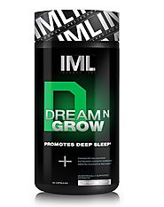 Supplements Dream-n-Grow natural product to help promote deep sleep and relaxation