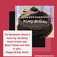 Birthday SMS for Sister | Birthday Wishes for Sister Quotes - Birthday Wishes SMS