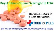 Where to Buy Ambien Online without Prescription - Your Rx Pills