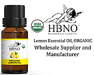 Shop Now! Organic Lemon Essential Oil from Wholesale Supplier and Manufacturer