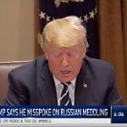 Trump U-Turn on Russia comment