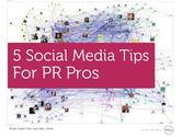 Slideshare of quick tips for PR pros