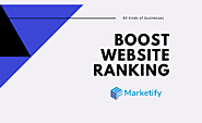 How to boost website ranking in Google?