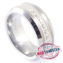 polished- Mad Tungsten Rings