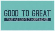 7 Must Have Elements Of A Viral Blog Post - #infographic