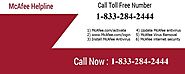 McAfee Antivirus +1-833-284-2444 Technical Support | Phone Number USA