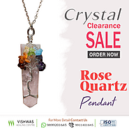 Buy Rose Quartz Pendant