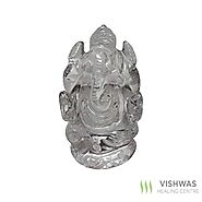 Shop Clear Quartz Crystal Ganesh Idol
