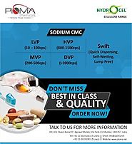 Carmellose Sodium | Pioma Chemicals