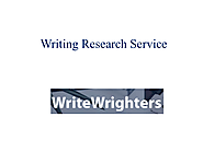 Writing Research Service