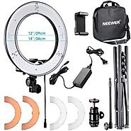 Neewer RL-12 LED Ring Light for Makeup and Streaming