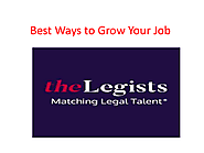 Best Ways to Grow Your Job | edocr