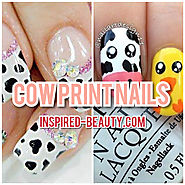 COW Print Nail Art Ideas To Try Before its too Late - Inspired Beauty