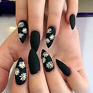 spring dark nails