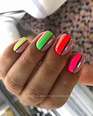 16 Bright Summer Nails Stylish and Fun 2020 - Inspired Beauty