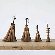 Vintage Japanese Made Brooms