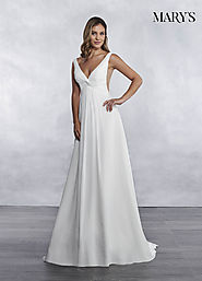 Bridal Wedding Dresses | Style - MB1028 in Ivory or White Color