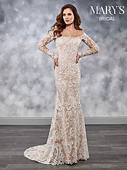 Bridal Wedding Dresses | Style - MB3031 in Ivory/Nude, Ivory, or White Color