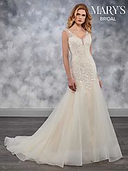 Bridal Wedding Dresses | Style - MB3032 in Ivory/Champagne, Ivory, or White Color