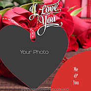 Edit Photo Frame with Love Shaped Hearts Online