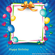 Happy Birthday Card Photo Editor