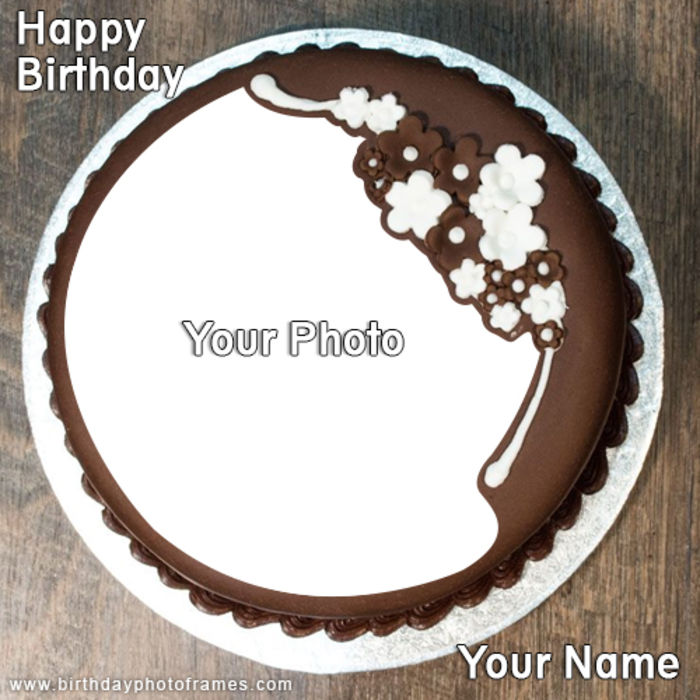 Birthday Cake With Name And Photo Edit A Listly List
