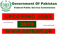 FPSC Upcoming Jobs 2019 Online Apply www.fpsc.gov.pk