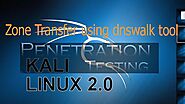 Zone Transfer using dnswalk tool in Kali Linux | CYBERPRATIBHA